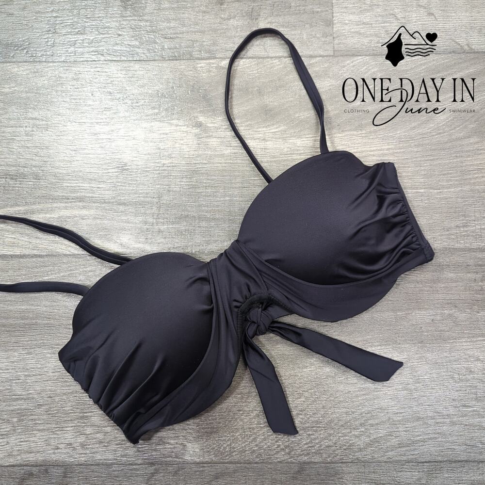 A.Che Underwire Tie Back Bikini Top Size T6 (M)